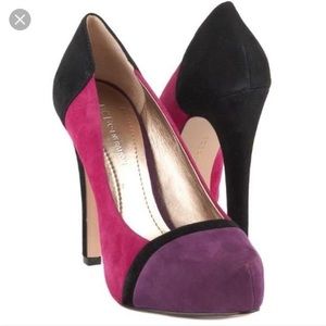 BCBGeneration color block heels